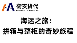 海运之旅：拼箱与整柜的奇妙旅程