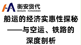 船运的经济实惠性探秘——与空运、铁路的深度剖析